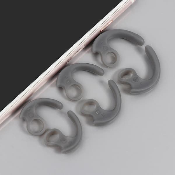 3 par/sæt Bløde Silikonetui Ørehage In-ear Ørepropper Til Sony Øretips S/m/l Gray