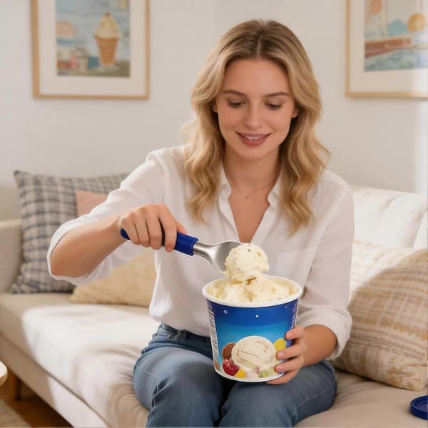 304 Stål Isspatel – Rosendesign til Gelato & Budding white
