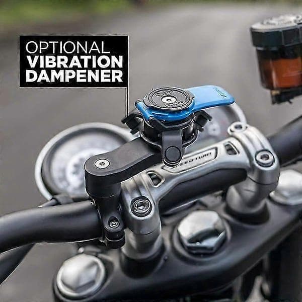 Quad Lock Motorcykel Telefonholder til iPhone & Samsung, Styrbeslag med Quick Release