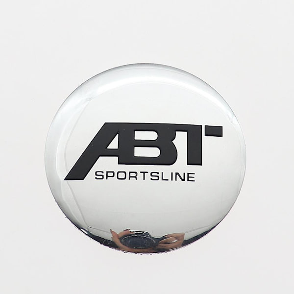 4 kpl 56mm 60mm 65mm 68mm Abt Auton logon pyörän keskiön napahatun vanteen uudelleenvarustetut merkkikilven kannet Auton sisustus Embleemi Tarra Tarvikkeet