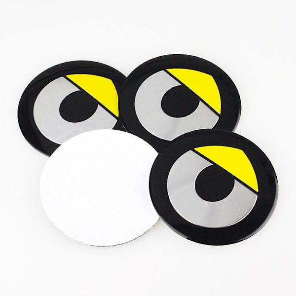 56mm 4stk Bilhjul Dæk Hub Stickers Til Smart Logo Forspeed Forjeremy Escooter Roadster Prix Fortwo Forfour Auto Tilbehør