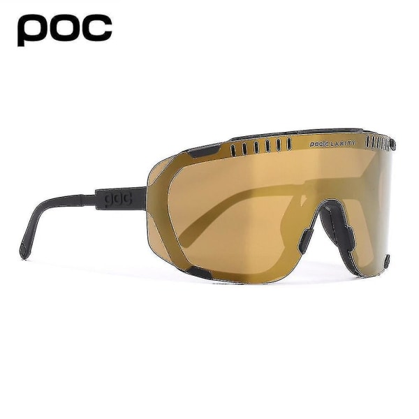 2023 Nye Poc Devour Cykelsolbriller Mtb Uv400 Sports Cykelbriller Briller Cykel Mountainbike Briller Mænds Kvinders Cykelbriller C7