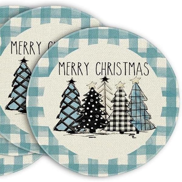 Runda julplacemats