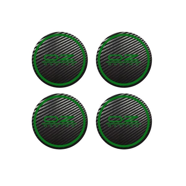 4 stk. til OZ Racing Octavia A5 Fabia Superb bil styling Badge Logo Carbon Center Caps Alufælge Navkapsel