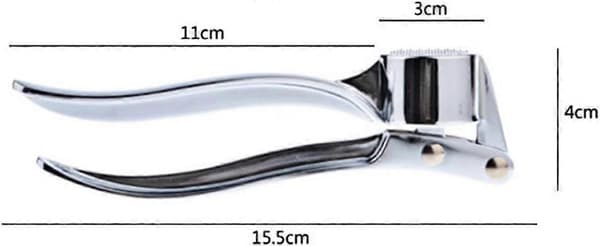 Vitlökspress Aluminium 2-pack FRDELMA