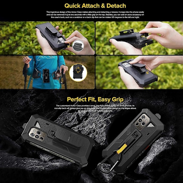 Ulefone Bag Clip Telefoncover Til Ulefone Power Armor 18T Til Ulefone Power Armor 18 Ultra / 18T / 18