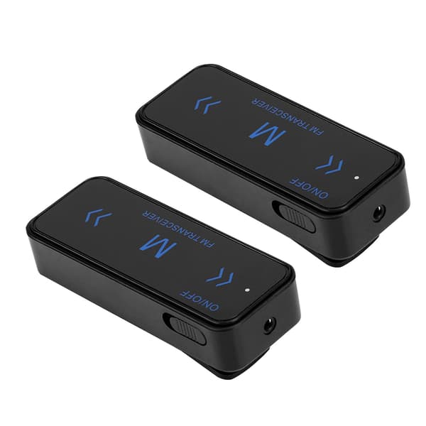 2-vägsradio Mini Walkie Talkie Intercom med 1-3 km kommunikationsavstånd - Set om 2
