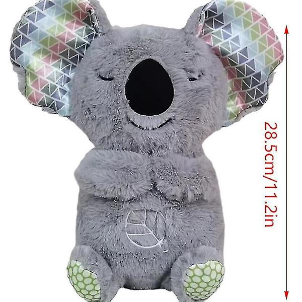 Åndende Koala Plyslegetøj Med Lys Og Lyd Nyfødt Babygave Med Musik onesize