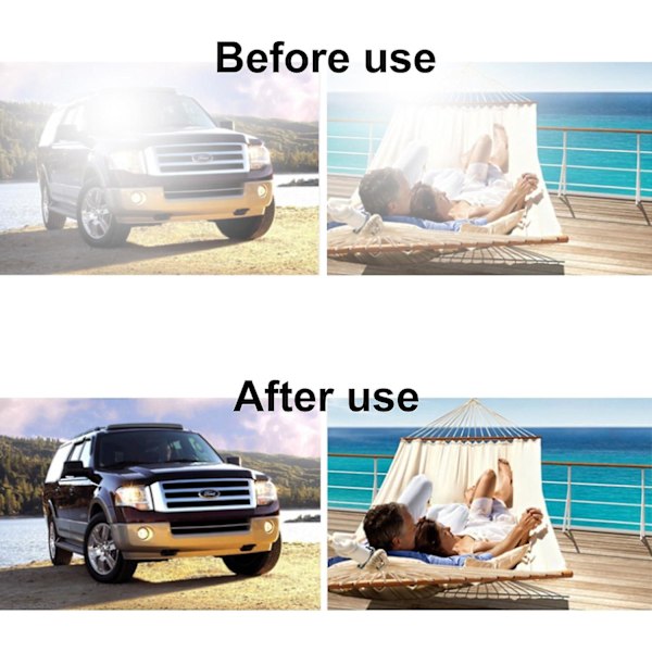 4-pack Solglasögon med Clip-on, Polariserande Clip-on Solglasögon, Överglasögon för Män Kvinnor för Körning och Utomhusaktiviteter