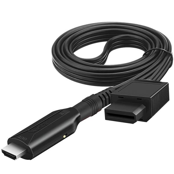 Wii til HDMI Konverter Kabel, Wii 2 HDMI Adapter til Fuld HD Spilvisning