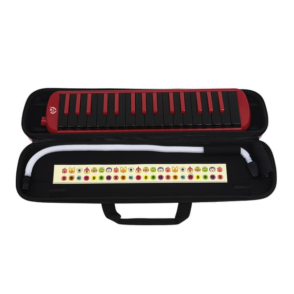 1-Pack Röd 32-tangenters Melodica Hållbar Premium