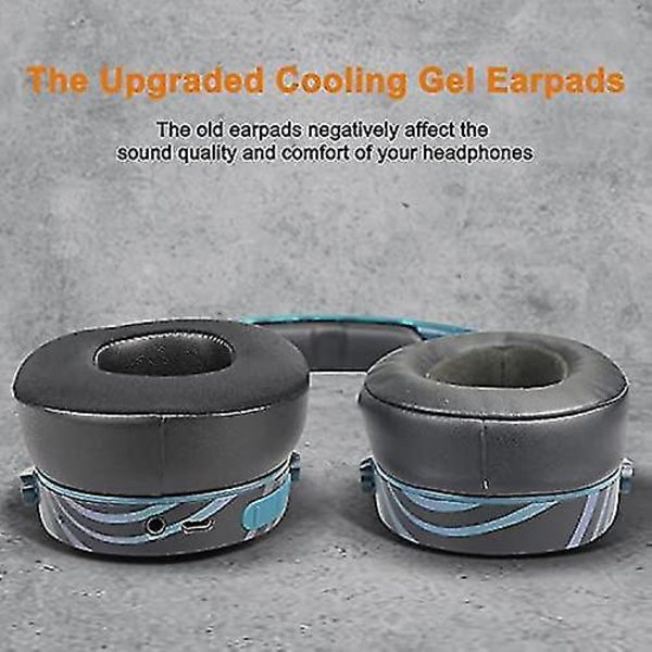 Vaihtokuulokkeiden korvatyynyt Skullcandy Hesh 3/anc/evo & Crusher Wireless/anc/evo/360 & Venue Anc -kuulokkeille Cooling Gel-Black