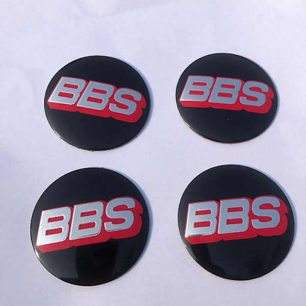 4 kpl sarja Bbs pyörän keskiöhattujen embleemit 56mm 65mm Bbs auton hatun logo tarra auto pyörän keskiöhatun navan embleemit