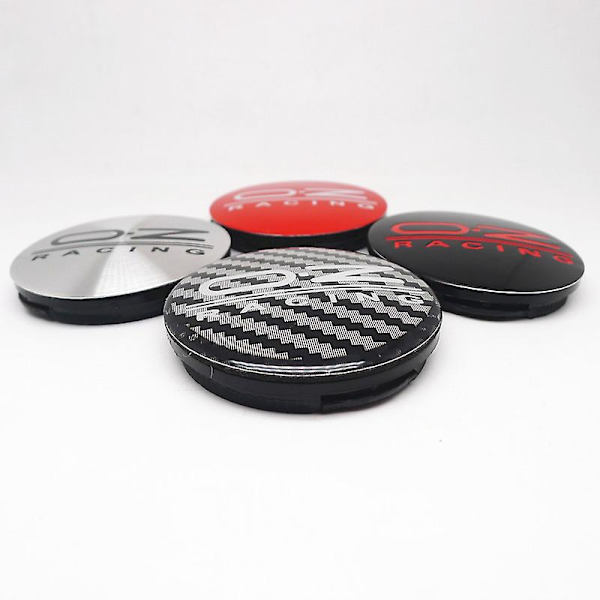 4 stk/sett 55mm M582 Oz Racing Hjulnavkapsler Navkapsler Bilfelger Erstatt Støv Legering Deksel Emblem