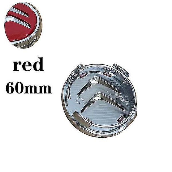 4 stk. 60mm 4 Pin Bil Styling Auto Bilhjul Center Hub Caps Fælg Caps Dæksler Til Citroen C3 C4 C5 C6 C Quatre Tilbehør-yuwe