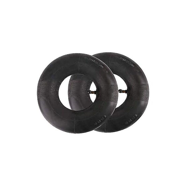 2 Pieces 4.10/3.50-4 Inch Series Inner Tube Tire For Hand Truck, Trolley, Hand Cart, Garden Cart, Lawn Mower, Replacement Tube 4.10-4