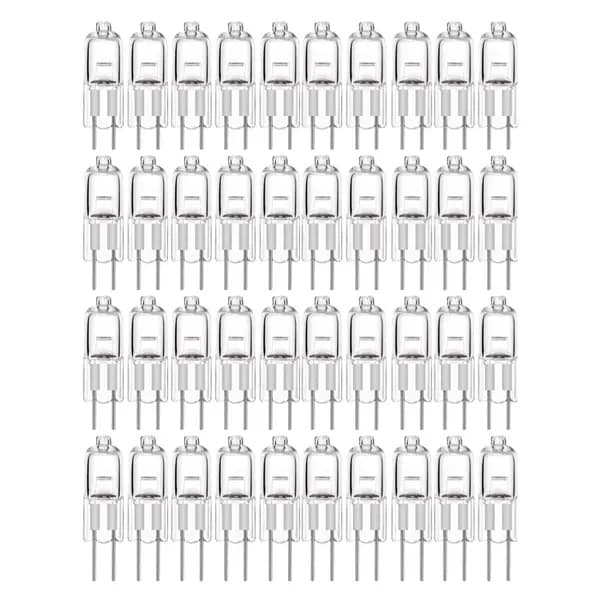 G4 Halogenlampor / Glödlampor - Varmvit - Halogen 20W (50-pack) 20W (50-pack) 20w 50pack