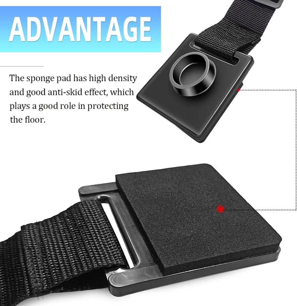 Cello Tailpin Anker med O-Ring, Anti-Slip Enhed