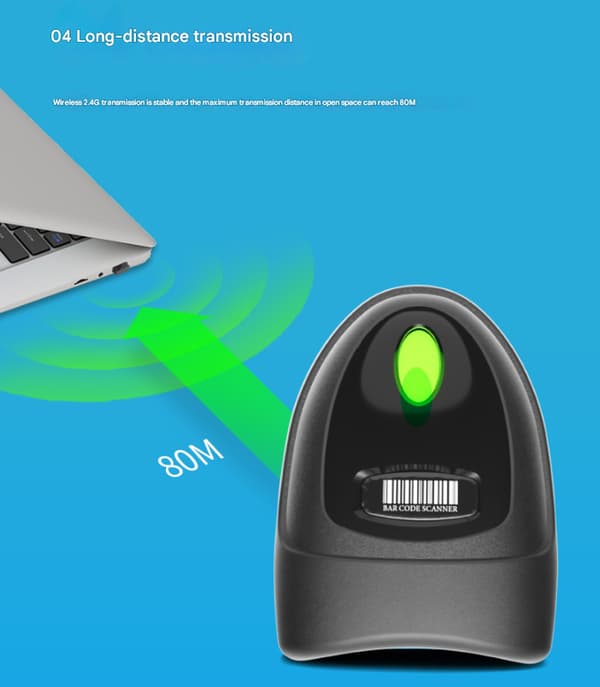 Scanner U30-W stregkodescanner ekspres supermarked stregkodescanner scanner global version stregkodelæser