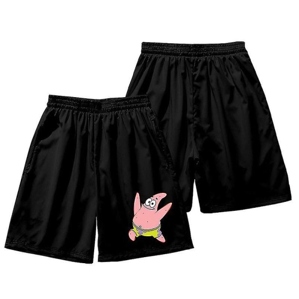 Miesten uima-asu Patrick Star Short Beach Shorts Pant Quick Dry Beachwear Swim Trunk Swimsuit Surf Board Pants DK18 S