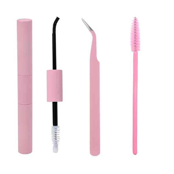 DIY Øyevippe Extensions Kit med Høy Tetthet og Stor Kapasitet