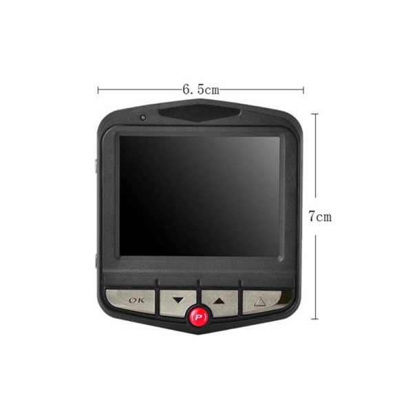 Uppgraderad Dash Cam 1080P Dashcam för bil Dash Camera med Night Vision, inbyggd G-Sensor