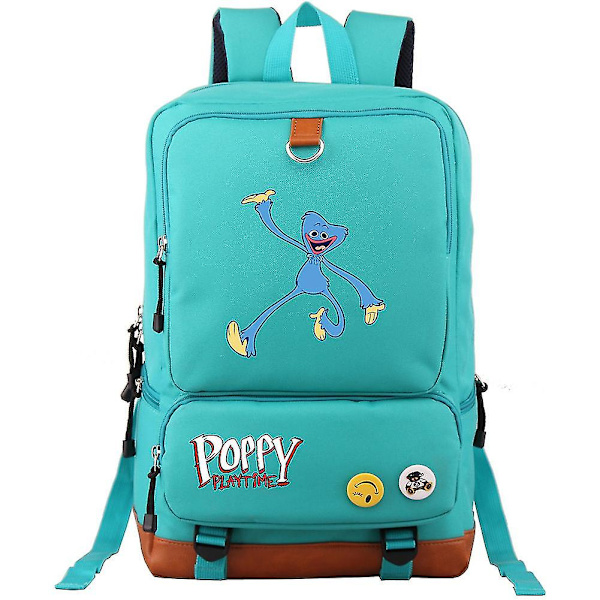 Huggy Wuggy Poppy axelväska reseskolväska green