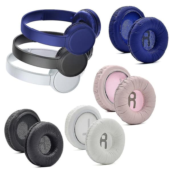 Ørepude til WH-CH510 Headset - Udskiftning af Memory Foam Ørepudebetræk Black
