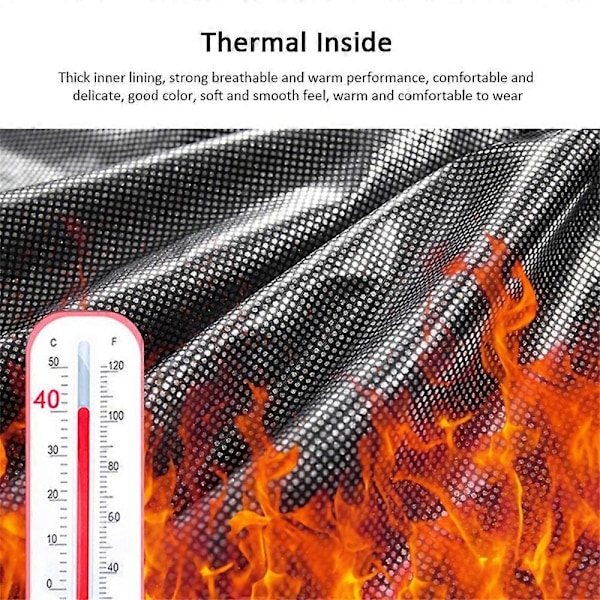 Smart Oppvarmet Vinter Termisk Vest Tykkere Hettegenser Varmevest for Menn Kvinner (uten Power Bank), Sin Grey 4XL