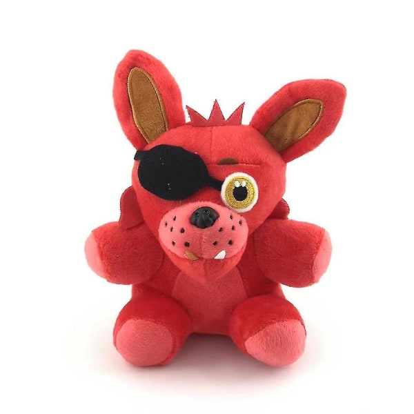 1 st. Het Fem Nätter Hos Freddy Fnaf Plyschleksaker Speldocka 18/22/25/28/30 Cm Bonnie Björnen Foxy Cartoon Fyllda Dockor Freddy Leksaker För Barn Presenter 38 Stilar 18cm Red Fox