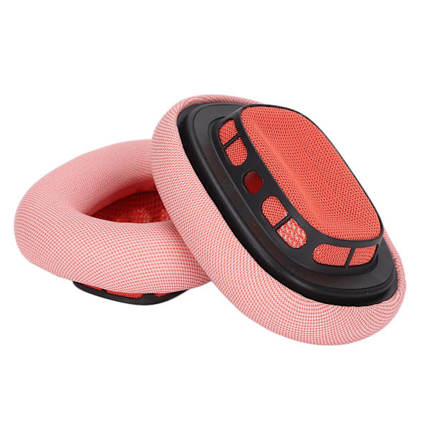Ersättningsöronsnäckor i mjukt minnesskum och proteinläder för Airpod Max-hörlurar Pink