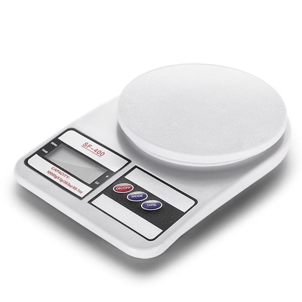 Elektroninen keittiö digitaalinen taskuvaaka Kotitalousruoan leivonta 10kg/1g painotasapaino