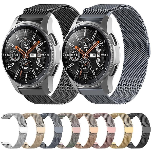 För Galaxy SM R800 46mm Milanese Klockarmband För Galaxy SM R800