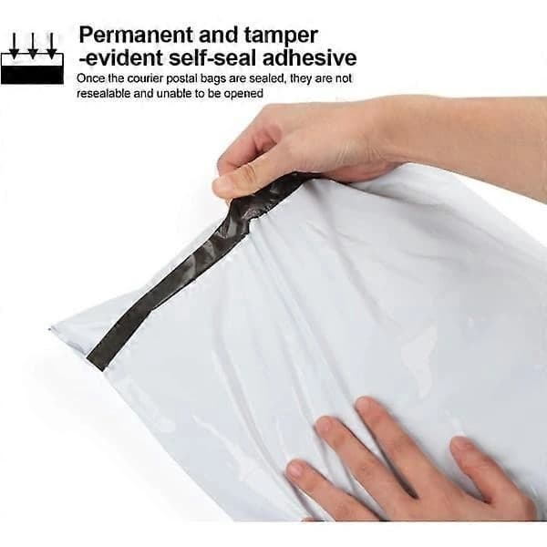 100 plastförsändelsepåsar, plasttransportpåsar P