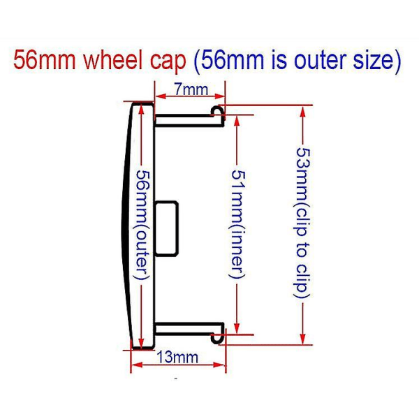 4 kpl 3d 56mm 60mm 65mm 68mm auton pyörän keskiosa cap vanteen Refit Creative rintamerkkisuojat Koristetarra Tunnus Tarvikkeet Sl