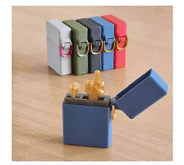 Morsom langfingerlighter, 3D-printet langfingerlighter, prankgaver red