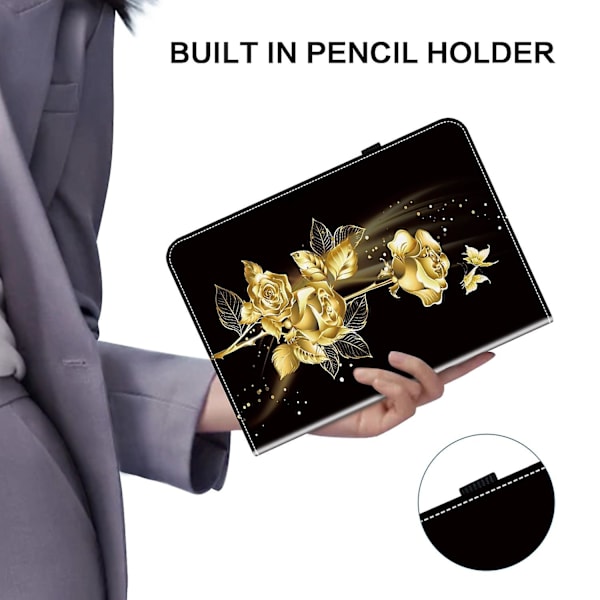 Målat Läderfodral För Lenovo Tab M10 10.1 3:e Gen