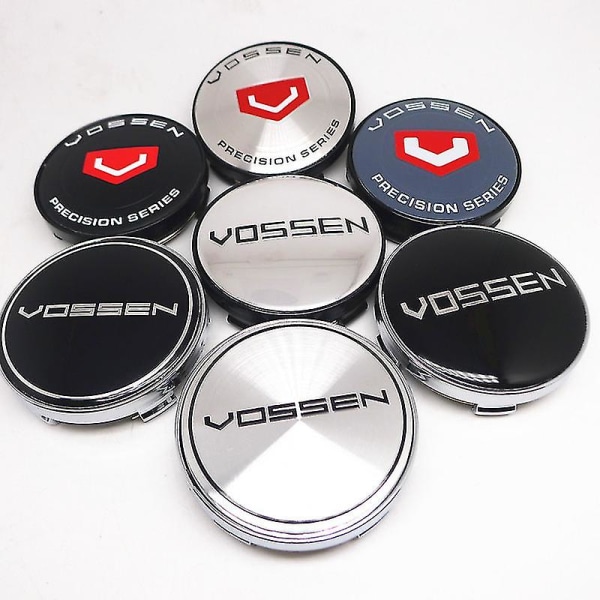 4 kpl 60mm Vossen pyörän keskiön napahattu auton vanteet pölytiivis kansi napahatut 56mm autotyyli tarvikkeet