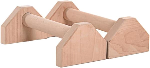 Tränings Push Up Bars Trä Mini Parallettes Gymnastikstänger