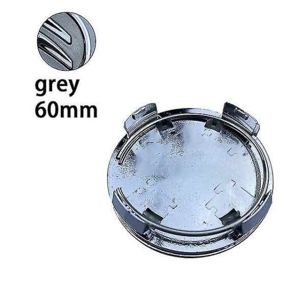 4 kpl 60mm 4-napainen auton tyyli auto pyörän keskiönavan korkit vanteen korkit kannet Emblem Citroen C3 C4 C5 C6 C Quatre lisävarusteet