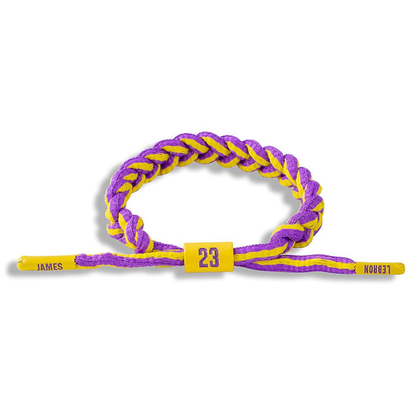 Nytt berlockarmband för vänskap Basketlag James Kobe reparmband Justerbara armband Kvinnor Man Lucky Wish Smycken A27 Adjustable