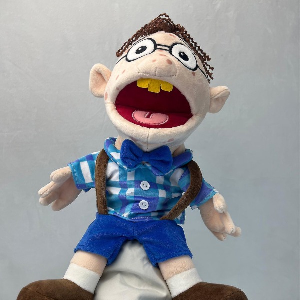 Jeffy Dukke Myk Plush Leke, Jeffy Dukker Sml Leke, Sjarmerende Morsomme Dukker Leke Med Fungerende Munn, For Barn Gutter Jenter Rollespill, Fortelling Kodi Classmate 50CM