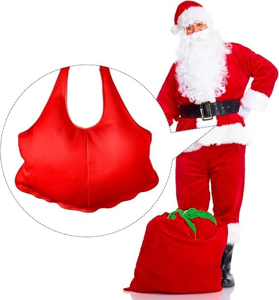 Unisex Tomtedräkt med vadderad mage - Julrollspel