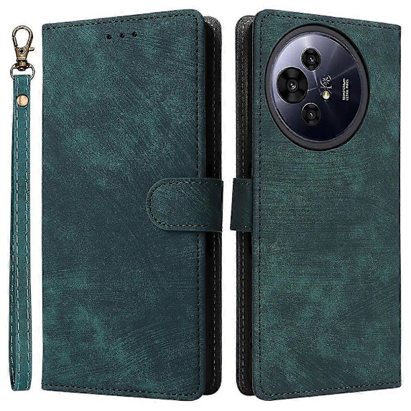 Til TCL 50 Pro NxtPaper 5G / 50 NxtPaper 5G Wallet Case RFID-blokering PU Læder Cover Stand View - Black