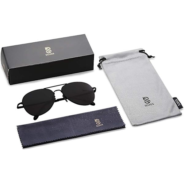 Klassinen Aviator-aurinkolasit naisille ja miehille Vintage Retro Metallivarjostimet Sj1030 1pcs