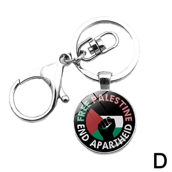 Palestine Flag Keychain, Free Palestine Palestine National Flag Key Chain