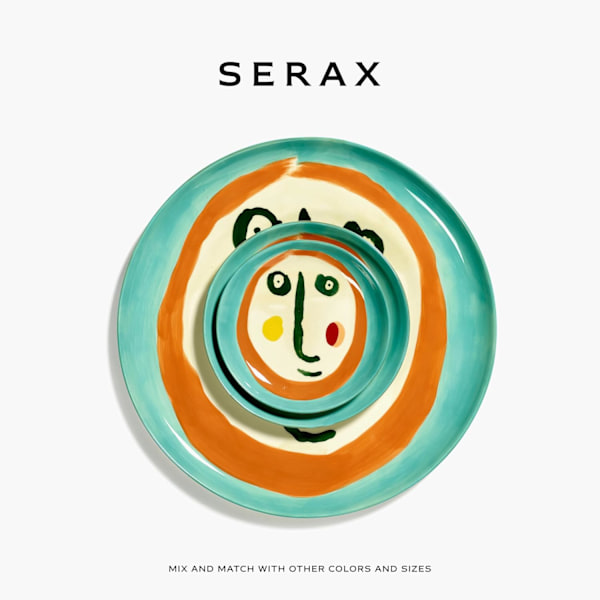 Serax Feast Serveringsfat, 35 cm diameter, ansikt 2 design