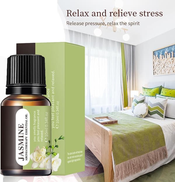 Duftolje for diffusere | 10 ml blomsterduft luftdiffusoroljer, tilbehørsoljer til hjemmet for soverom, bil, barnerom, reise, hybel og kontor A