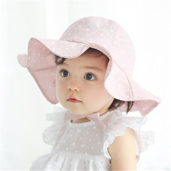 Bomulls Baby Solhatt Sommer Utendørs Barn Panama Caps style 4 03