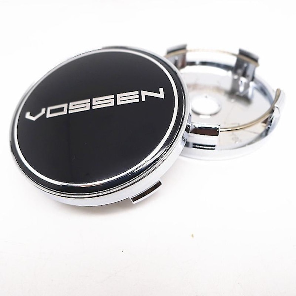 4 stk 60mm Vossen hjulnavsenterdeksel bilfelger støvtett deksel navkapsler 56mm Auto Styling tilbehør
